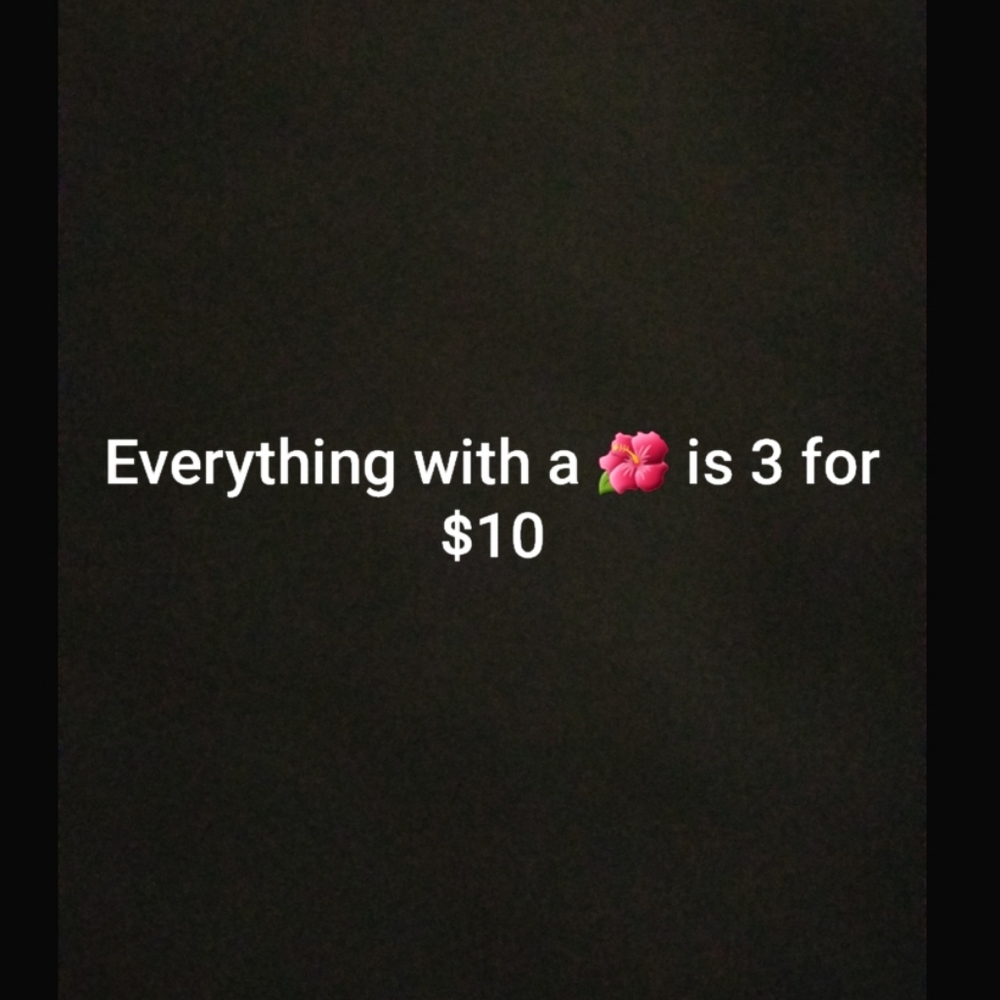 3 for $10 deal